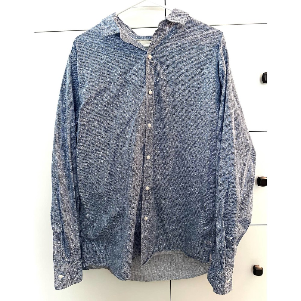 Bixby Nomad Cotton Long Sleeve Mens Print Button Up